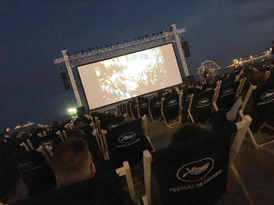 Cannes Film Festival outddor cinema