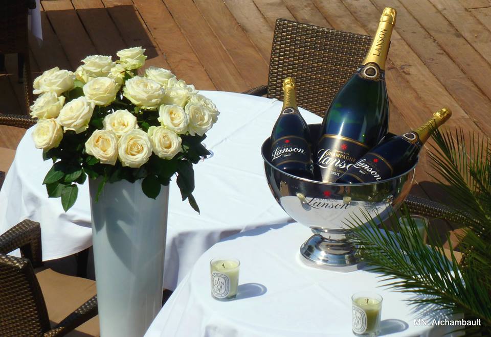 Cannes champagne opening